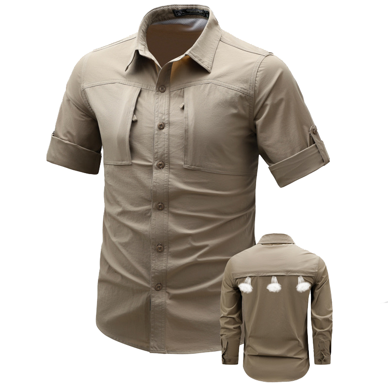 Tactical Military Shirt Cargo - Spring Autumn Men's Long Sleeve Cargo