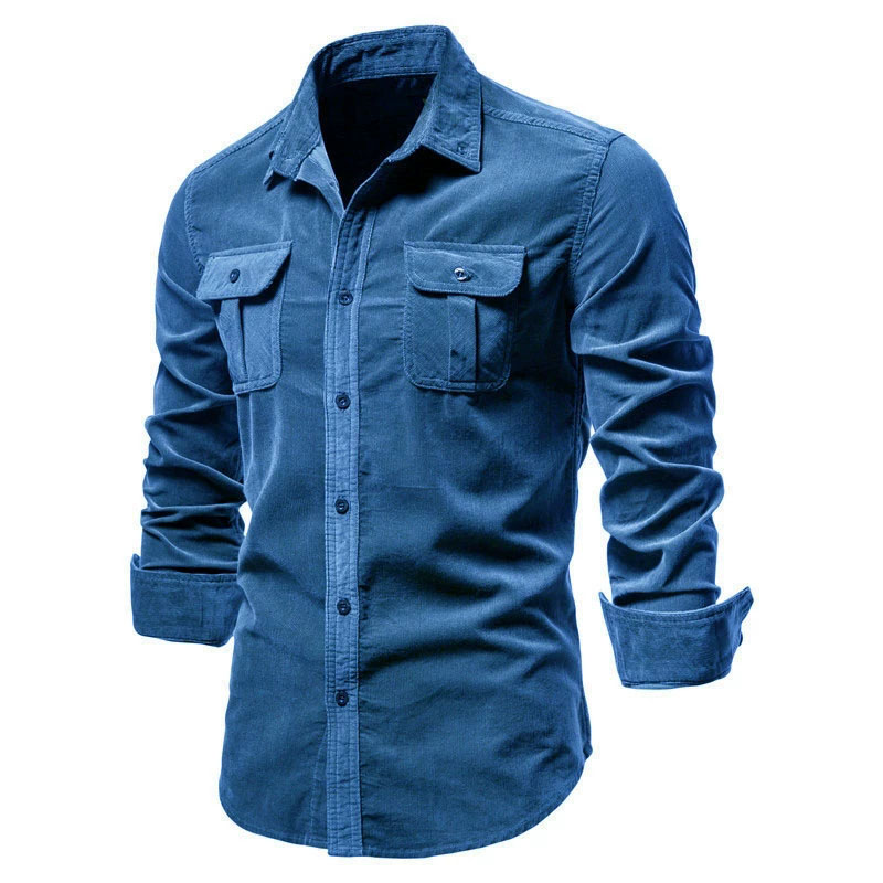Men's Corduroy Casual Shirt Ja - Corduroy Button Up Shirt Men review and price