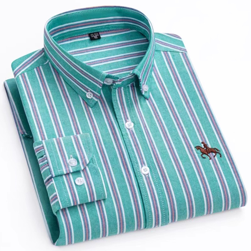 New 100% Cotton Oxford Shirt F - Oxford Cotton Casual Shirt Business review and price
