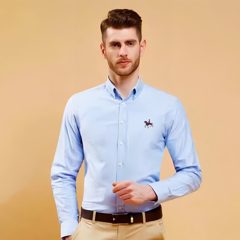 New 100% Cotton Oxford Shirt F - Oxford Cotton Casual Shirt Business review and price