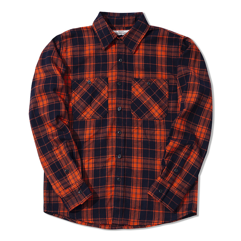 Autumn Winter Fashion Men's Cl - Flannel Plaid Shirt Heavy Weight review and price