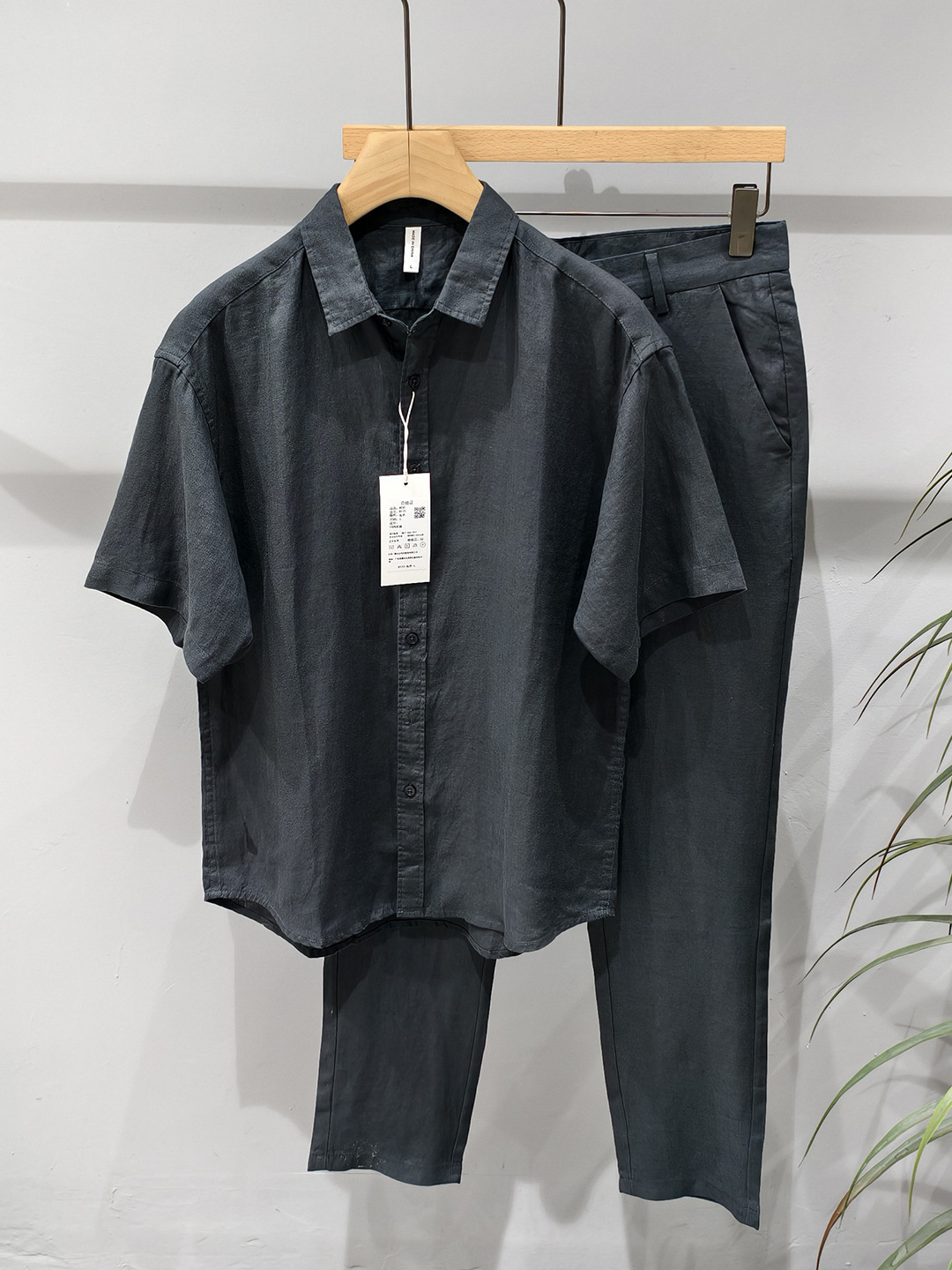 Pure Linen Short Sleeve Casual - Mens Linen Shirt Long Sleeve review and price