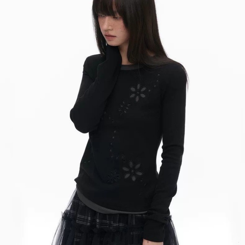 Y2K Women Double Layer Embroid - T-Shirts review and price