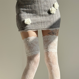 1 Pair Women's Over-Knee Socks - Jeans review and price