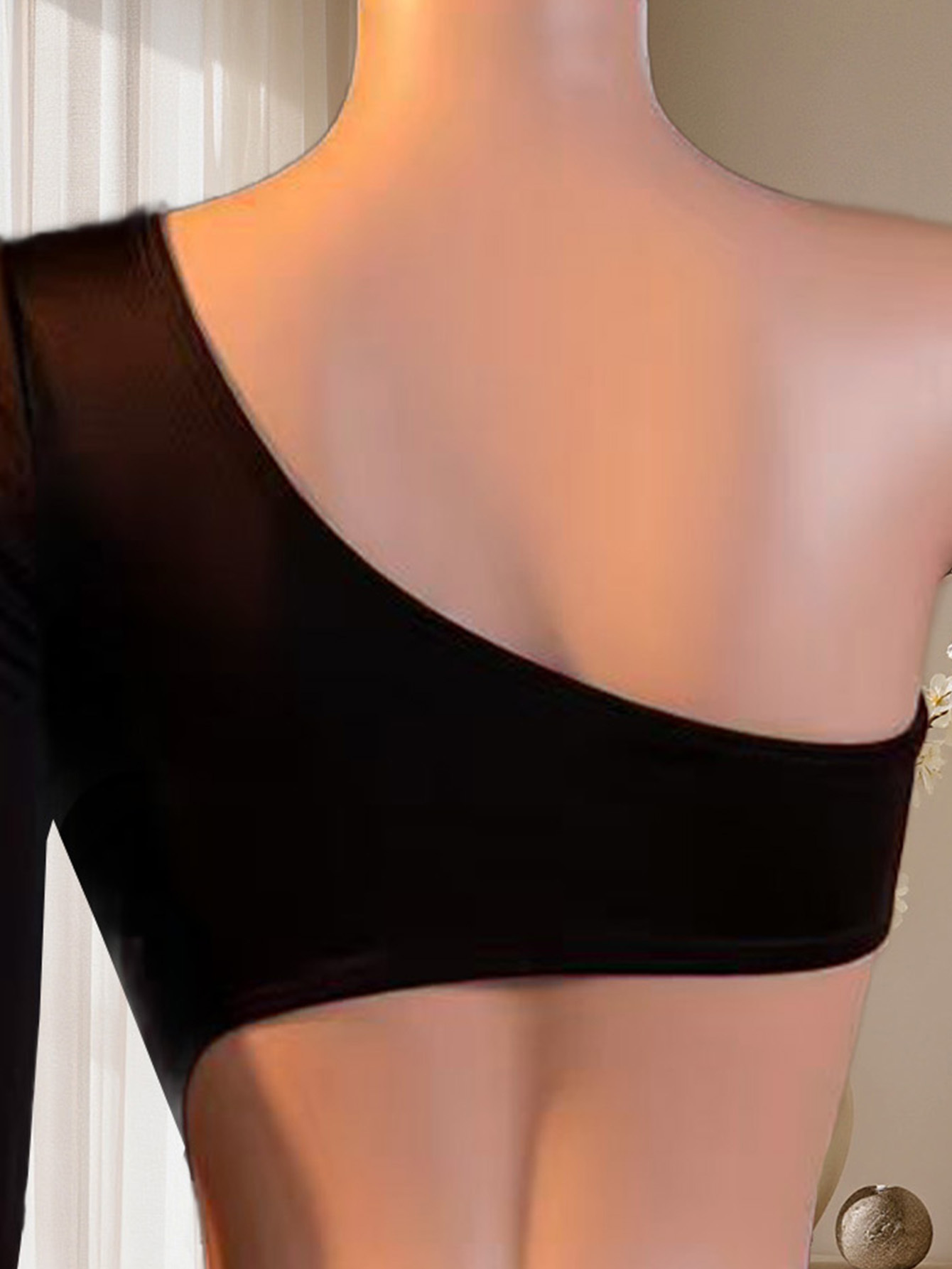Women One Shoulder Long Sleeve - Underwear review and price