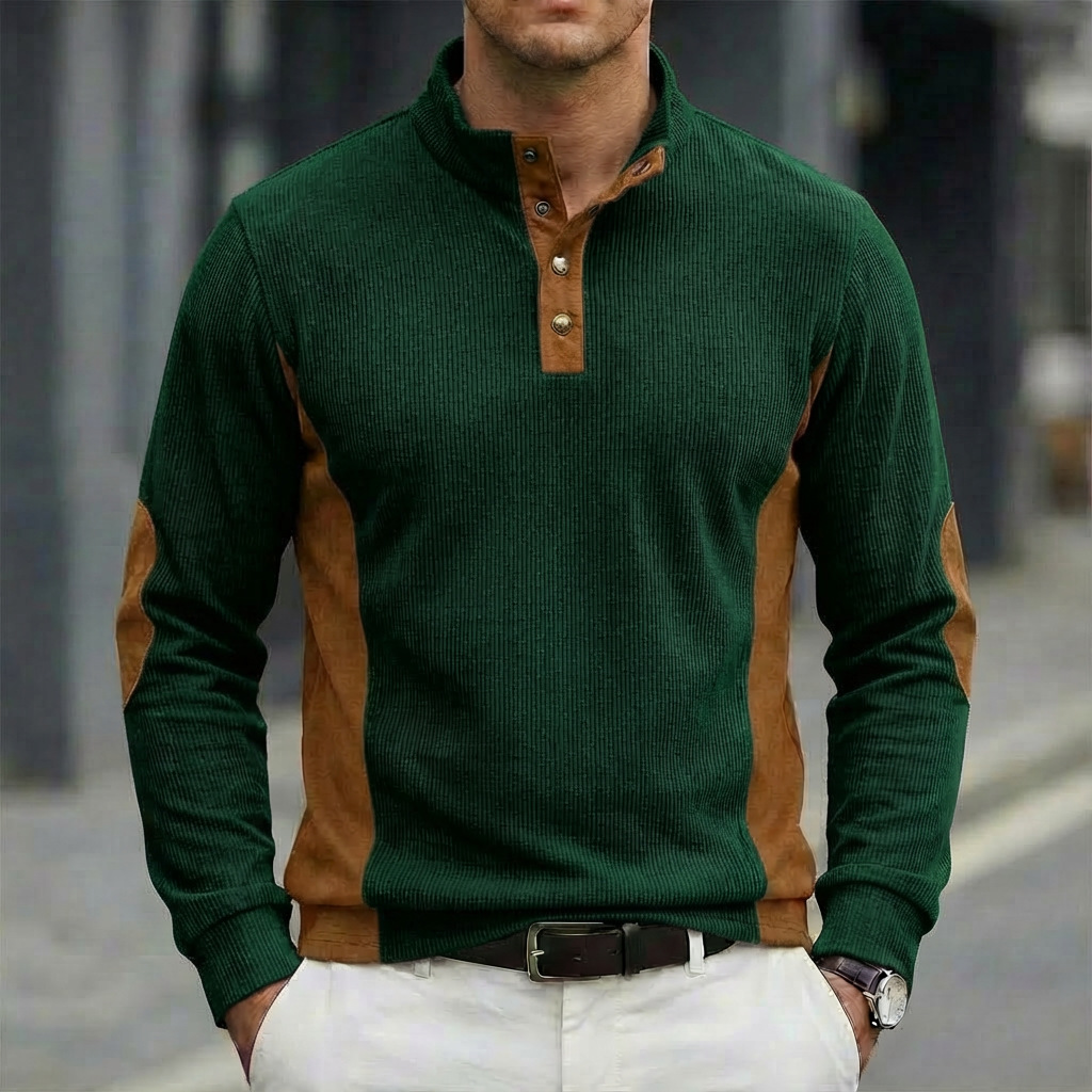 Hot selling New Casual Corduro - Corduroy Button Up Shirt Men review and price