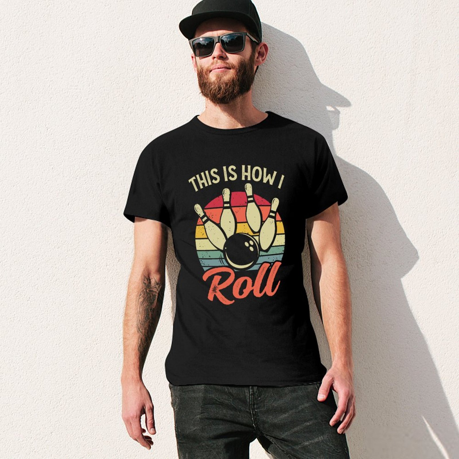 This Is How I Roll Retro Bowli - Short Sleeve Bowling Shirt Retro review and price