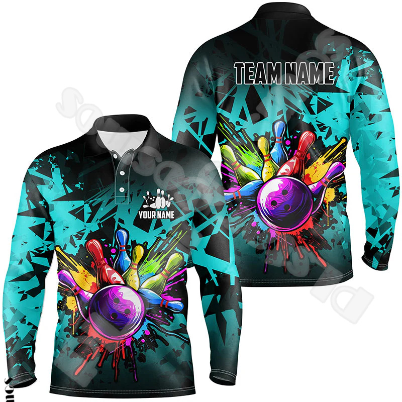 Custom Name Strike Bowling Pla - Short Sleeve Bowling Shirt Retro review and price