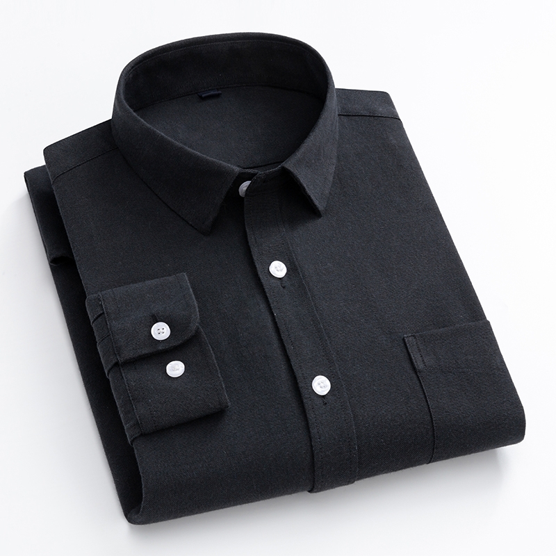 Navy Blue Oxford Shirt Men's L - Oxford Cotton Casual Shirt Business review and price