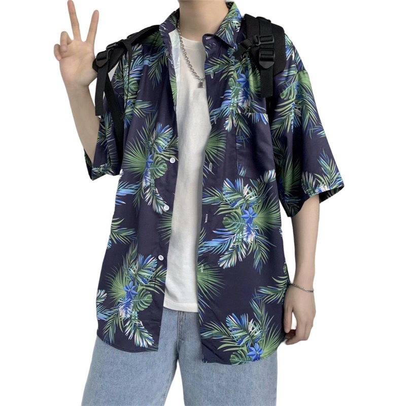 Casual Hawaiian Retro Floral P - Vintage Hawaiian Floral Shirt review and price
