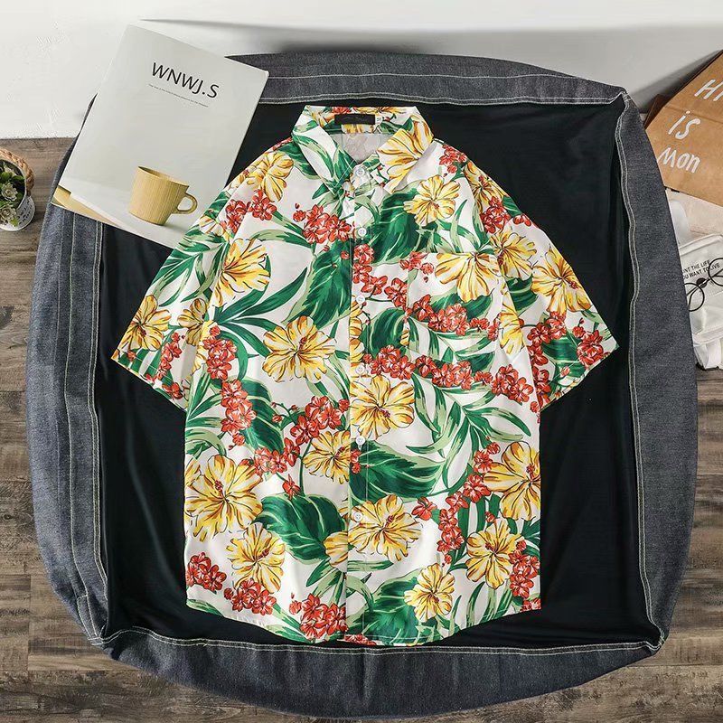Vintage Floral Short Sleeve Me - Vintage Hawaiian Floral Shirt review and price