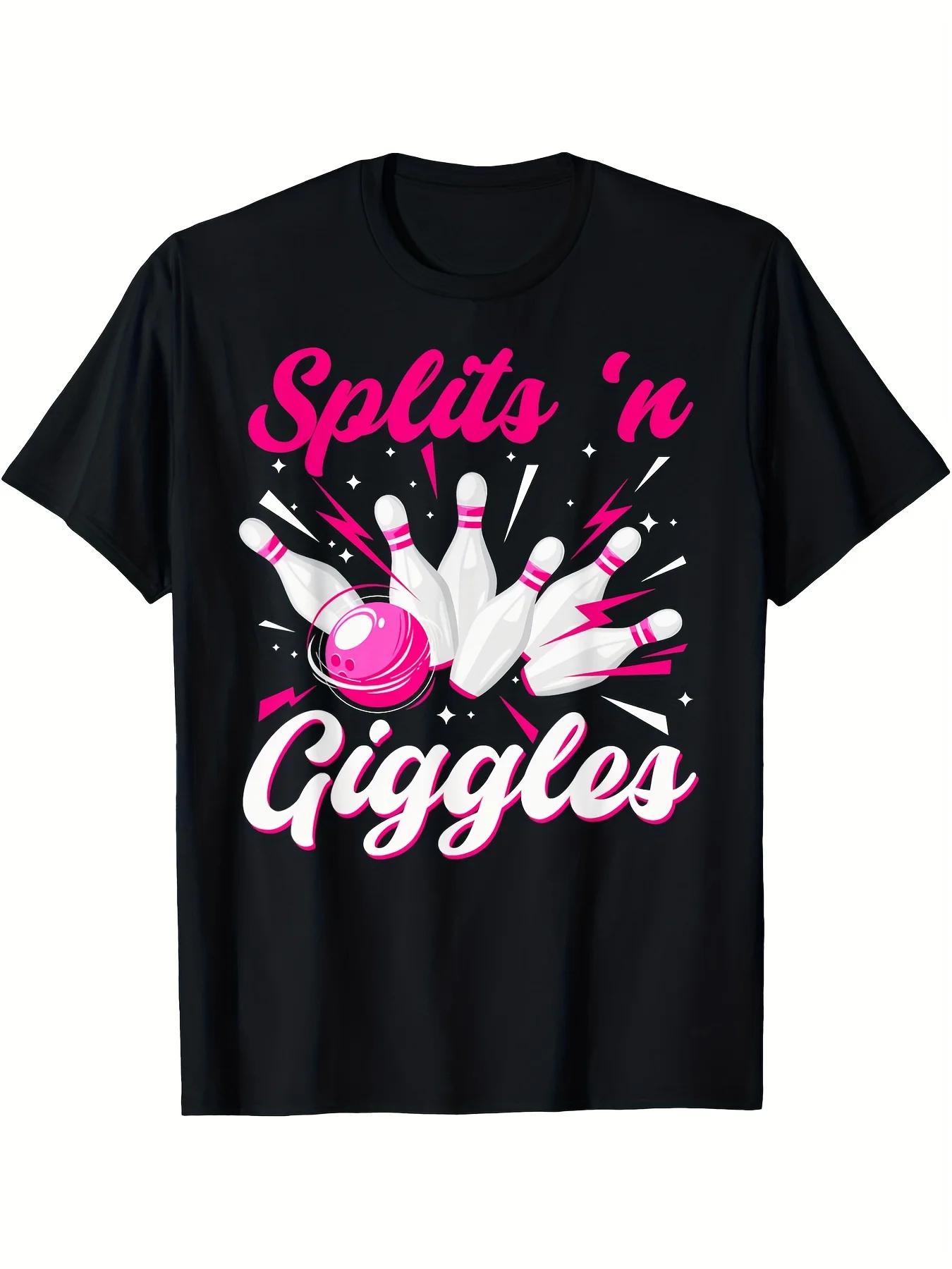 Funny Bowling Themed T-Shirt f - Short Sleeve Bowling Shirt Retro review and price