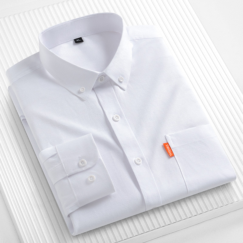 100% Pure Cotton Men's Busines - Oxford Cotton Casual Shirt Business review and price