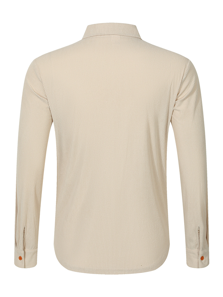 Casual Men's Corduroy Shirt Ja - Corduroy Button Up Shirt Men review and price