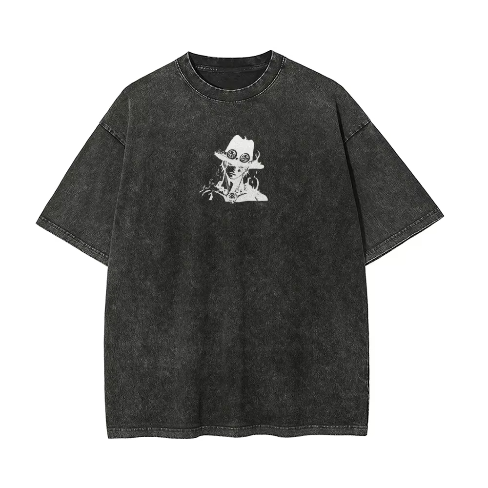 Ace T Shirt Men One Piece Acid - Acid Wash Vintage Graphic T Shirt review and price