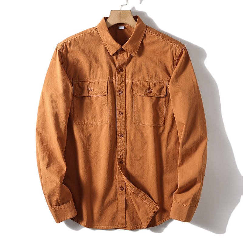 New Men's Business Fashion Cas - Oxford Cotton Casual Shirt Business review and price