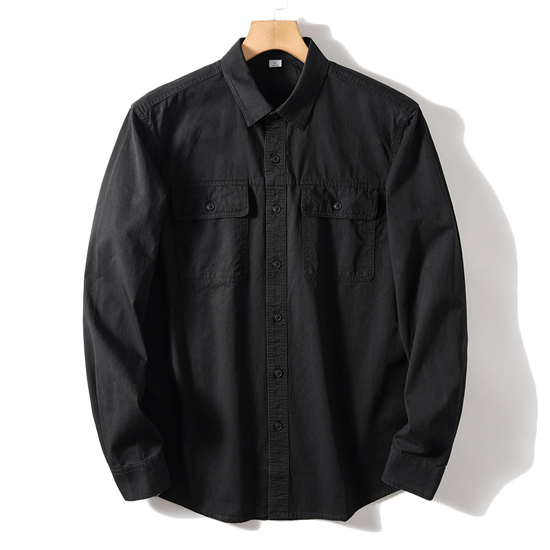 New Men's Business Fashion Cas - Oxford Cotton Casual Shirt Business review and price