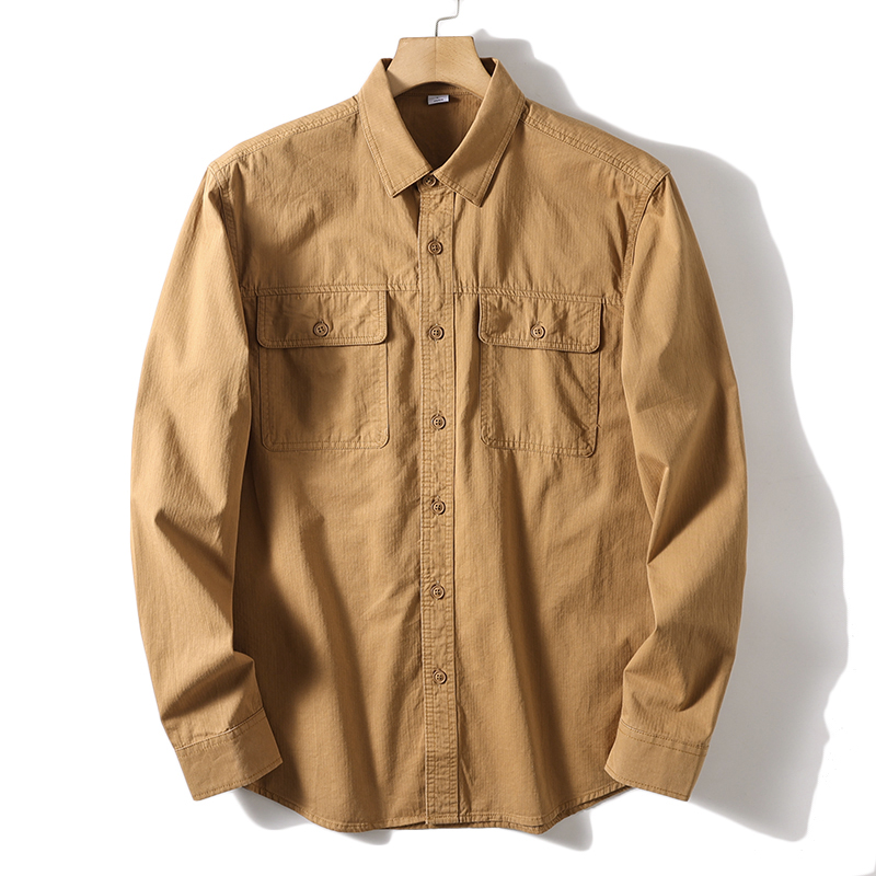 New Men's Business Fashion Cas - Oxford Cotton Casual Shirt Business review and price