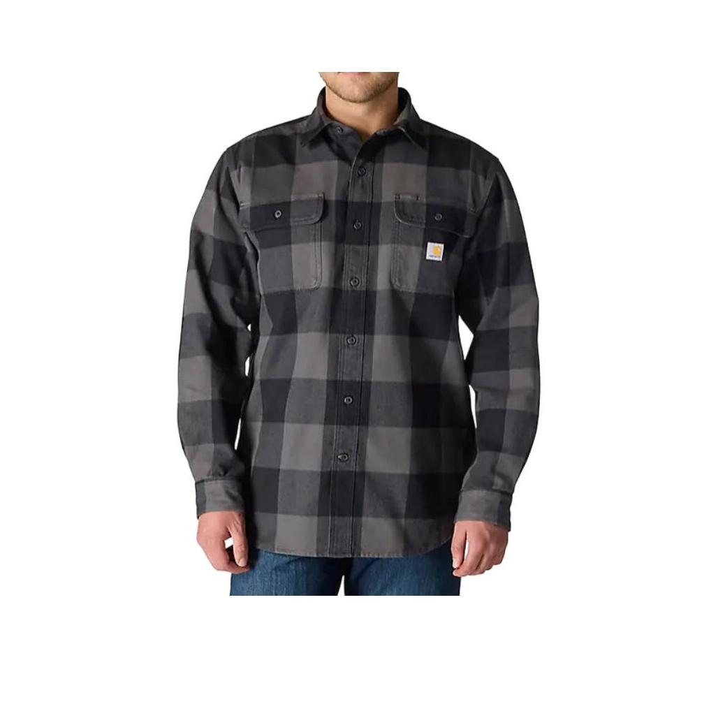 Carhartt FW25 107013 Loose Fit - Flannel Plaid Shirt Heavy Weight review and price