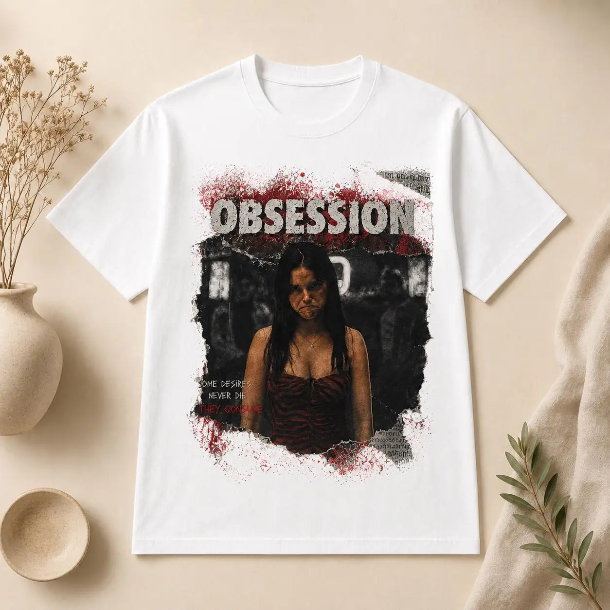 Obsession Graphic T-Shirt, Vin - Acid Wash Vintage Graphic T Shirt review and price