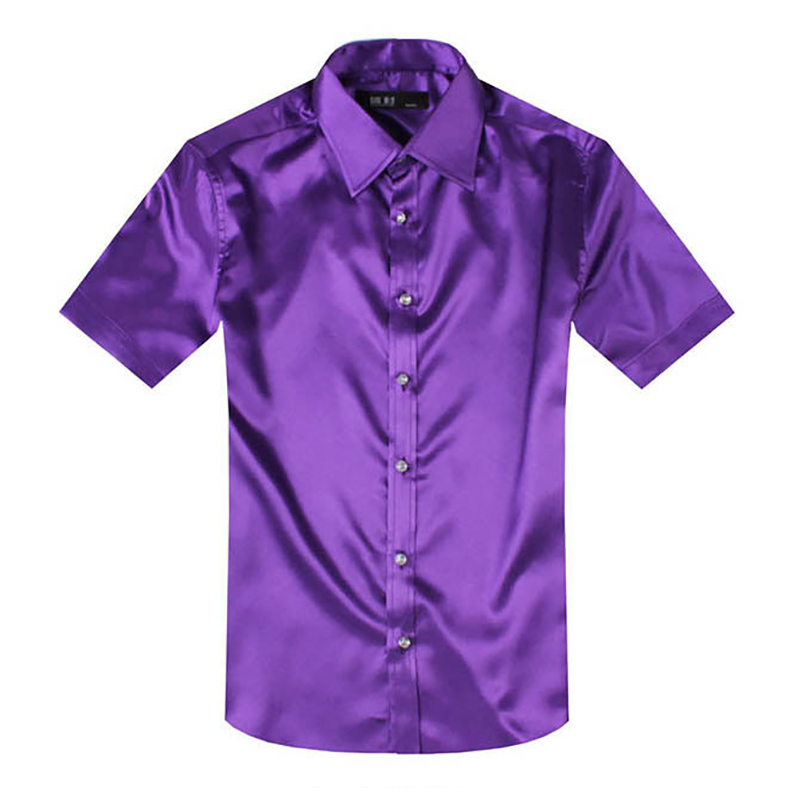 Silk Satin Mens Dress Shirt Sh - Mens Satin Silk Dress Shirt review and price