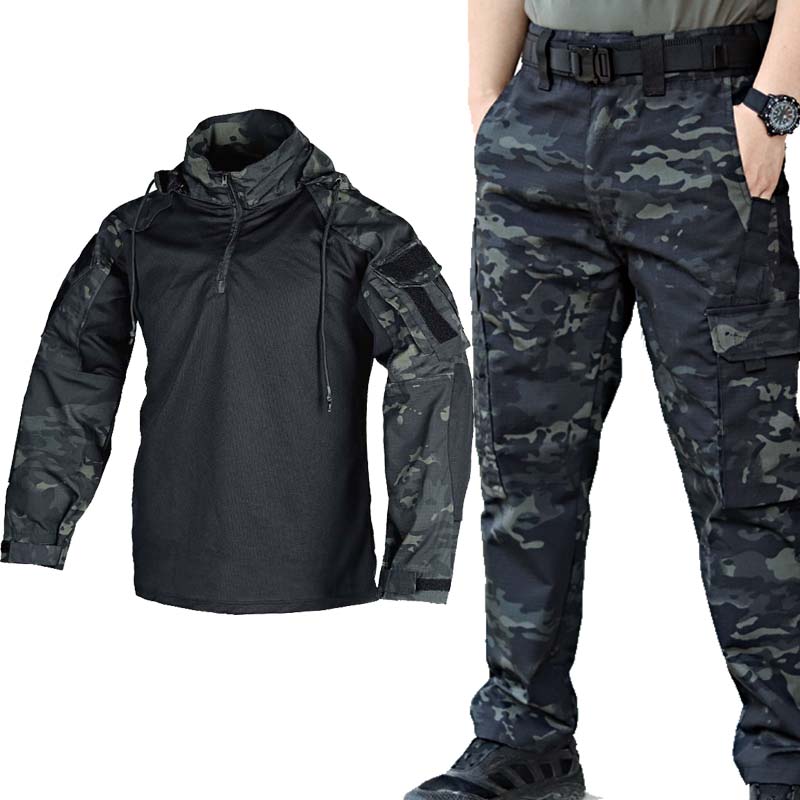 Tactical Uniform Set Military  - Tactical Military Shirt Cargo review and price