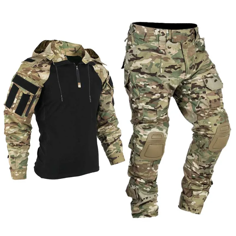 Men Tactical Uniform Milit Out - Tactical Military Shirt Cargo review and price